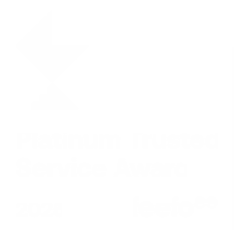 Feefo platinum trusted service award 2026