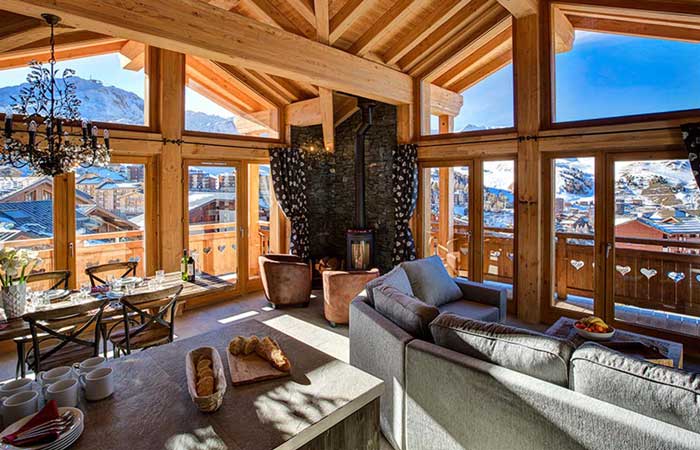Best ski chalets in the world