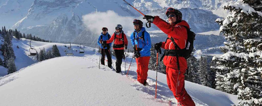 group-skiing-engelberg