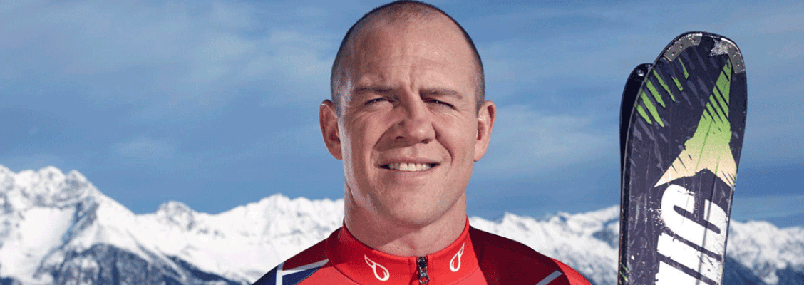 Mike Tindall skiing interview