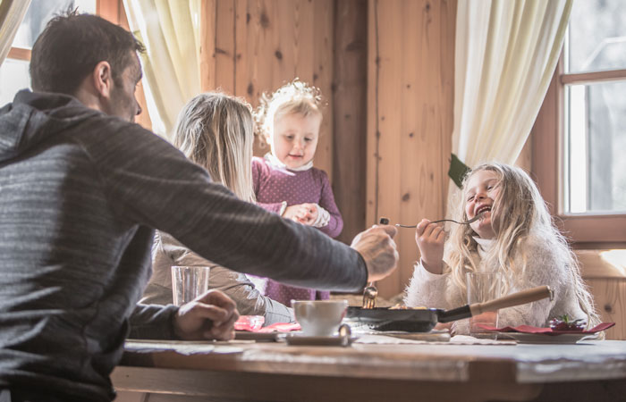 Family ski accommodation