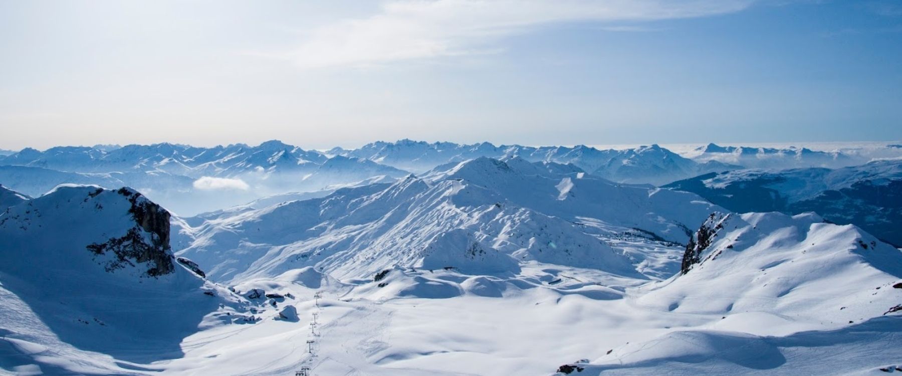 French Alps Skiing