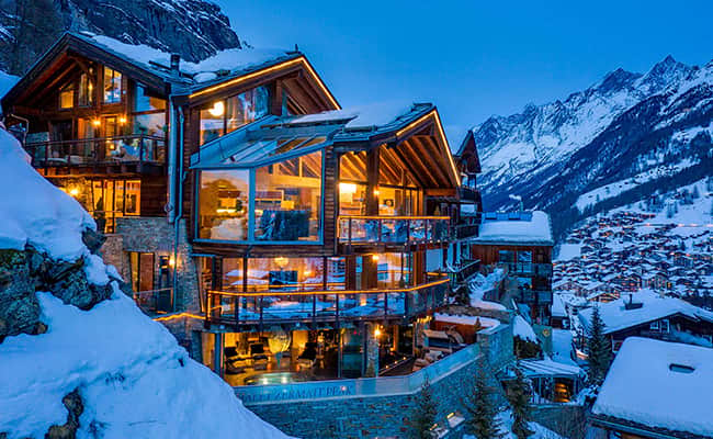 Best Luxury Ski Chalets Switzerland