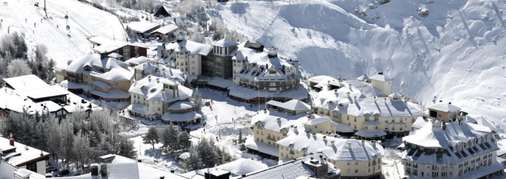 Sierra Nevada ski resort in Italy