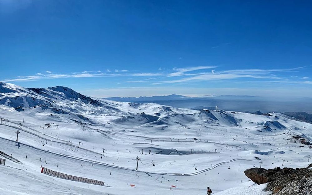 Snow conditions in Spain