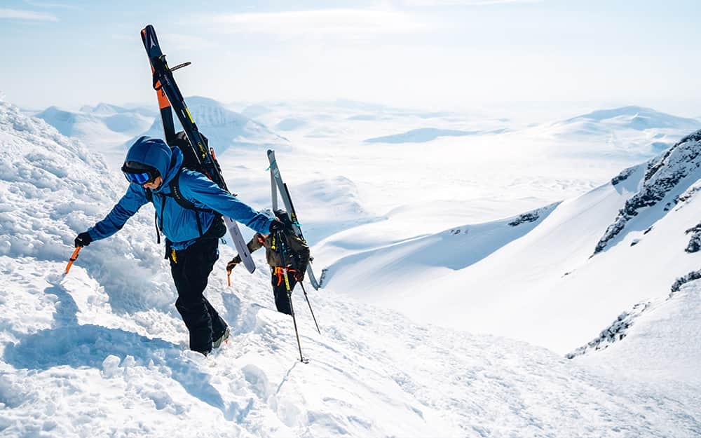 Skiing in Sweden