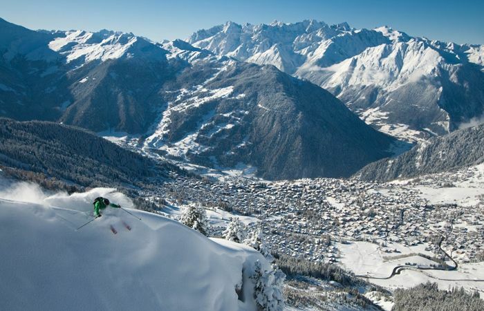 Ski areas in Switzerland