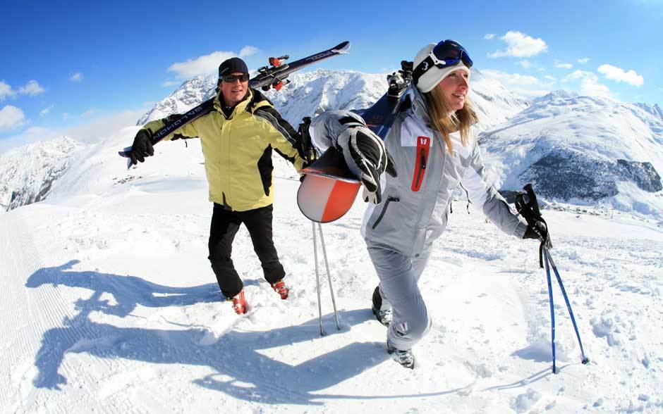 Skiing in Livigno