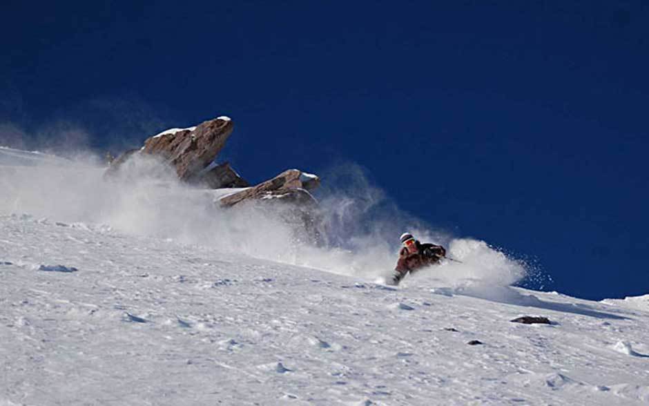 Skiing in Mammoth