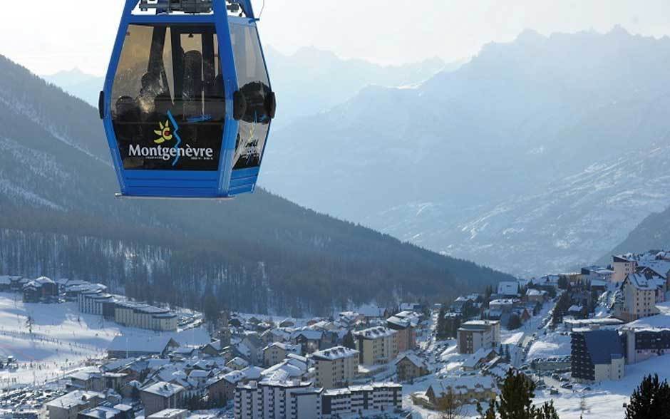 Skiing in Montgenèvre