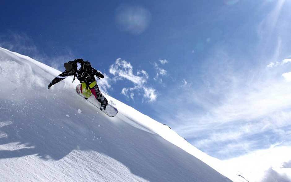 Snowboarding in Les Deux Alpes
