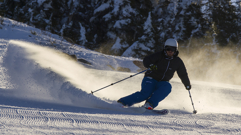 Skiing in Tremblant