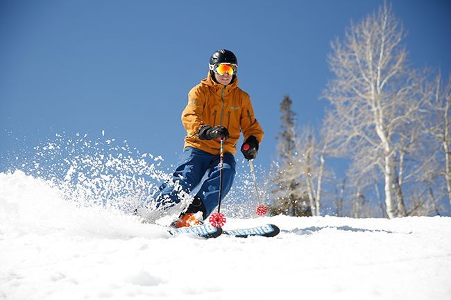 Skiing in Deer Valley