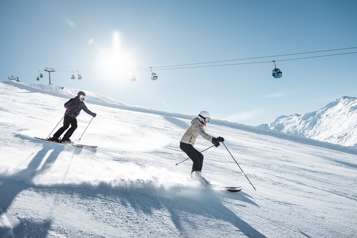 Skiing in Hochgurgl