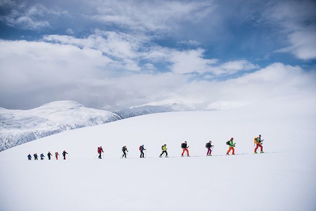 Non-Skiers in Jasper