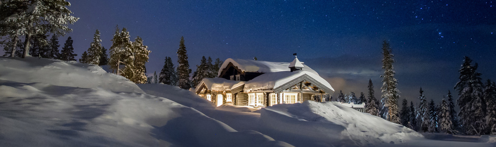 A luxury ski cabin in Norway