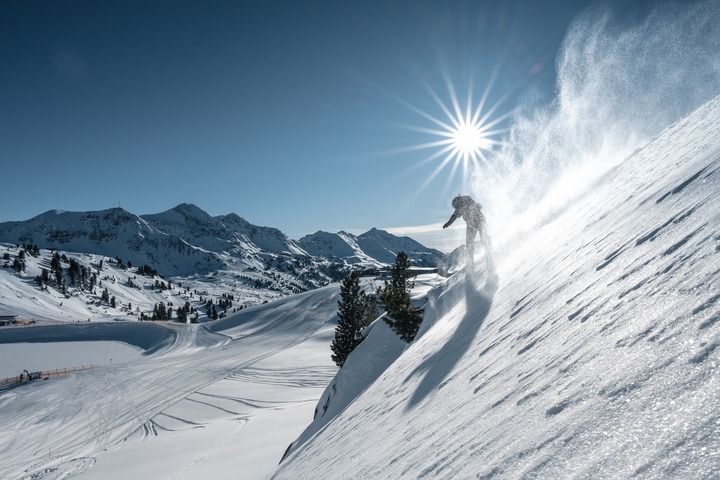 Snowboarding in Obertauern