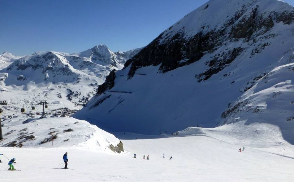 Skiing in Obertauern