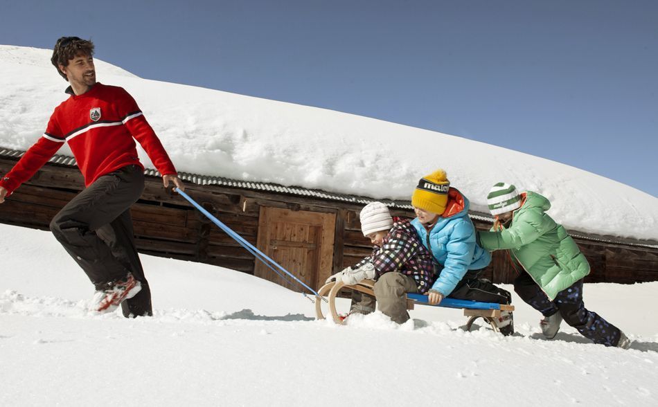 Non-Skiers in Saalbach