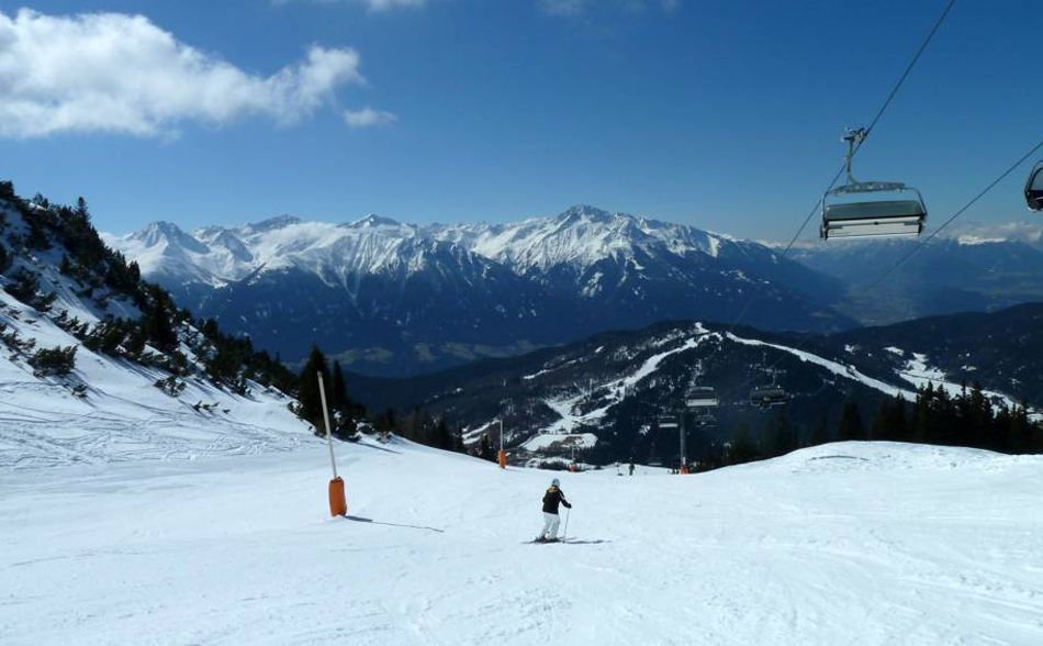 Skiing in Seefeld