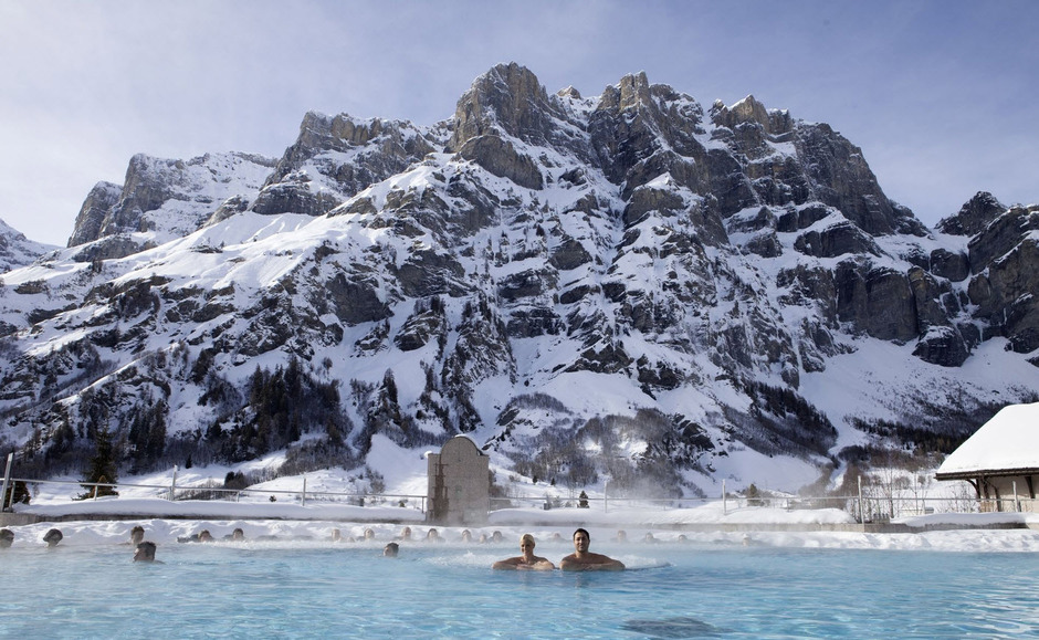 Non-Skiers in Leukerbad