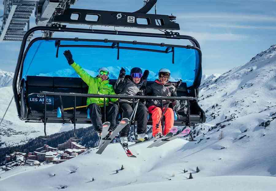 Ski Areas in Les Arcs 1800