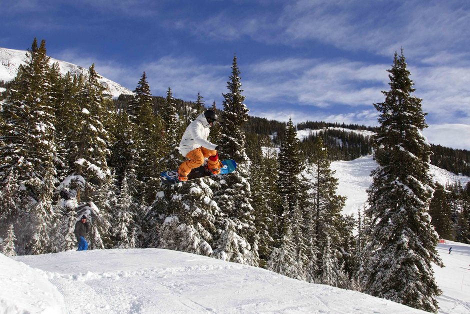 Lake Lousie Snowboarder