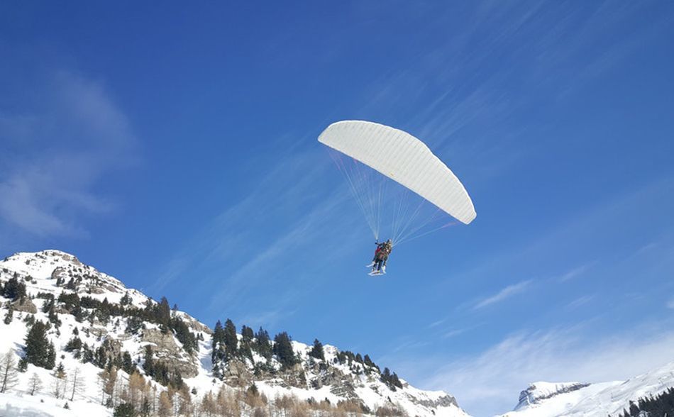 Non-Skiers in Flaine