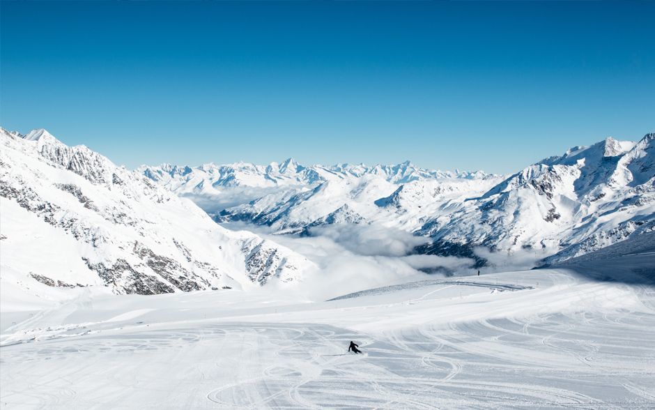 Ski Areas in Saas Fee