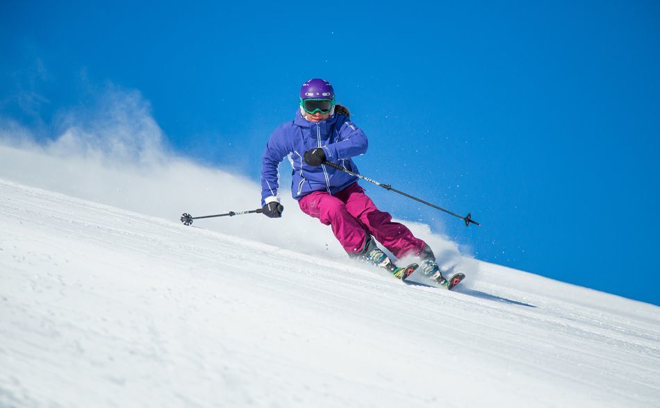 Skiing in Andermatt