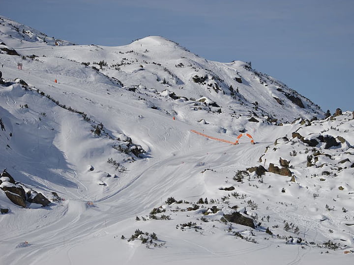 Snowboarding in Flachau