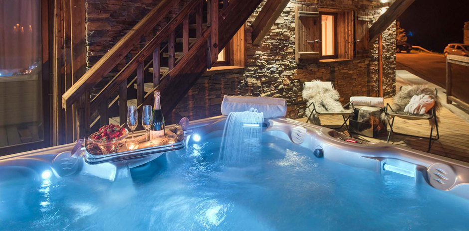 Ski Chalets with Hot Tubs