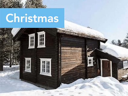 Bardola Cabins at Christmas