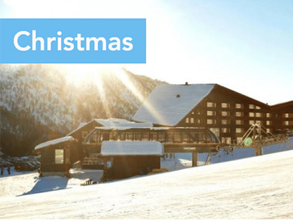 Myrkdalen Hotel at Christmas