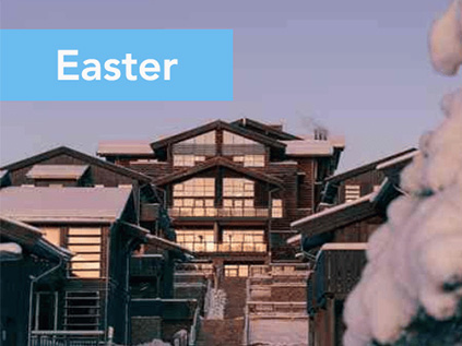 Norefjell Resort in Easter