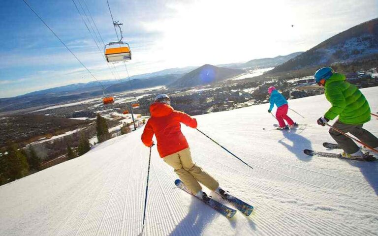 Park City in February