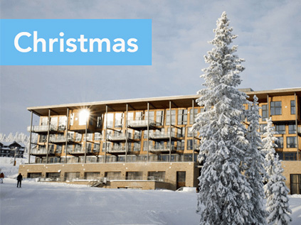 Skistar Lodge at Christmas