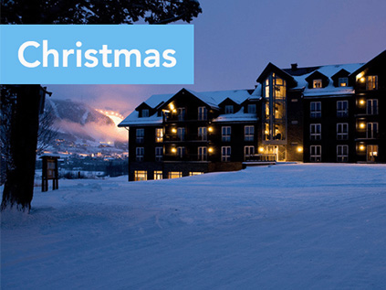 Vestlia Resort at Christmas