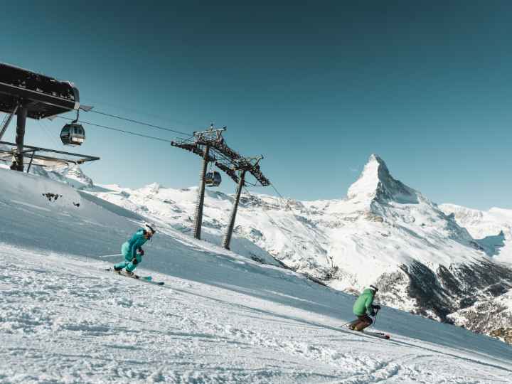 Zermatt ski resort 