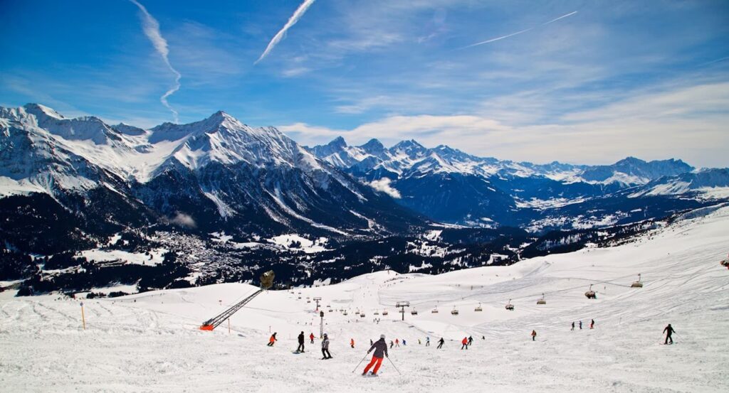 Skiing in Lenzerheide
