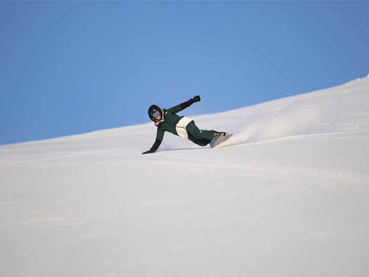 Snowboarding in Sälen