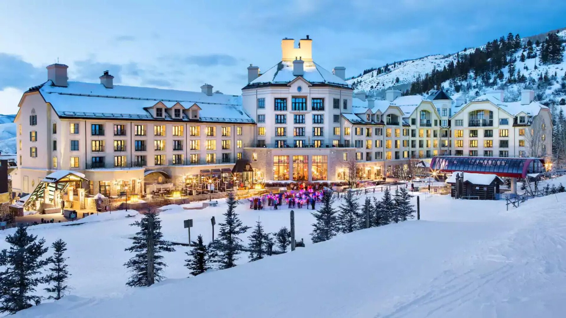 Hotel Park Hyatt, a luxury ski hotel in the USA