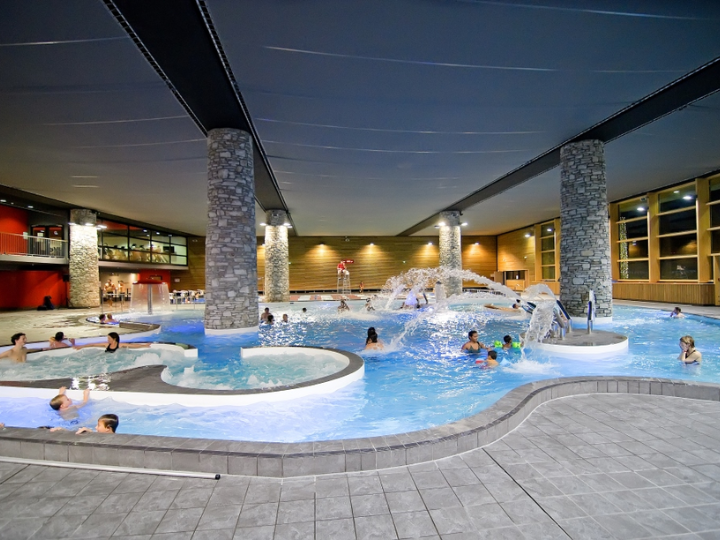 Swimming in Val d’Isère.