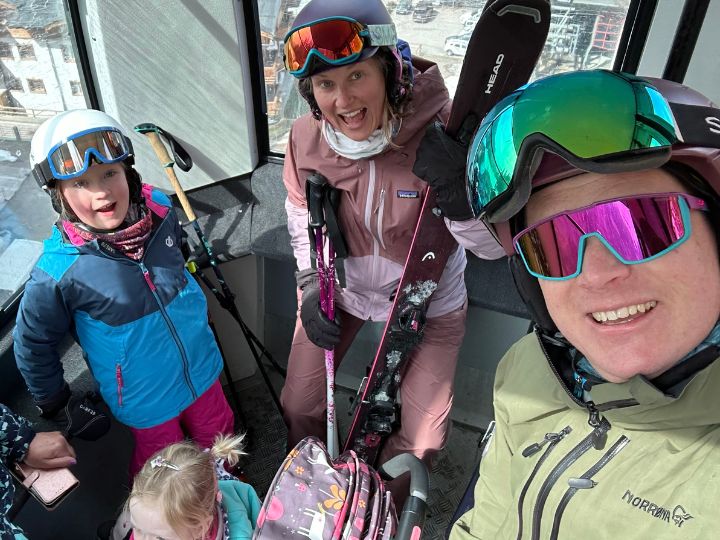 Family Skiing in Madonna di Campiglio