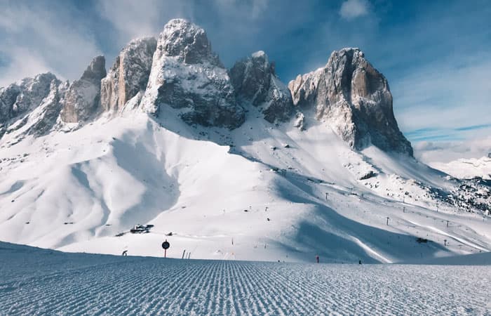 Top 10 ski resorts in Italy
