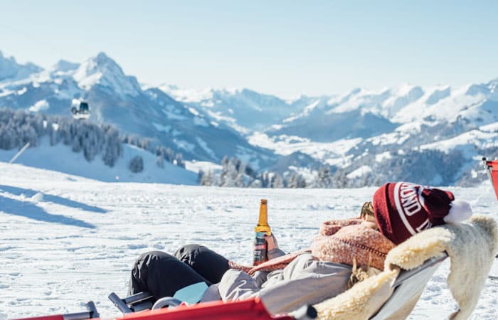 Après ski in Gstaad © Gstaad Tourism
