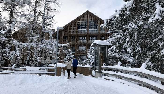 Andermatt ski resort in Switzerland where our ski expert James visited