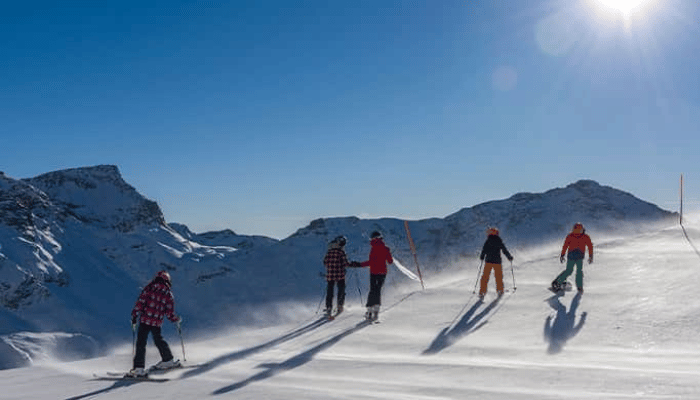 Our Ski Solutions expert Alice in Champoluc ski resort in Italy