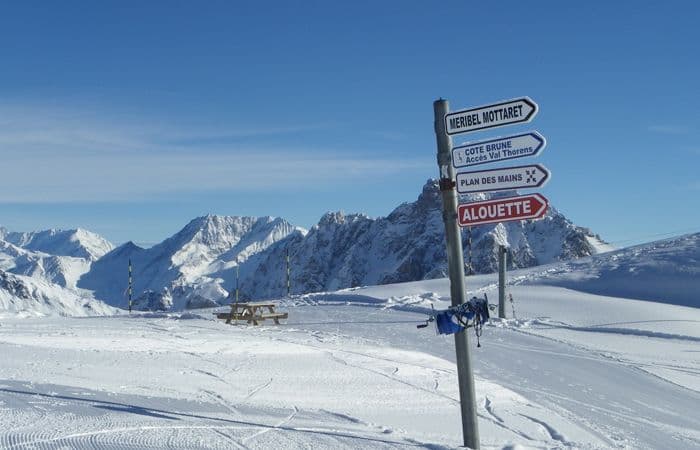 Driving to the Alps - Meribel