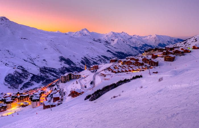 Les Menuires - One of the quietest ski resorts at half term